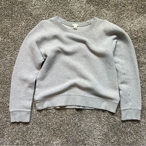 Ribbed J Crew Crewneck